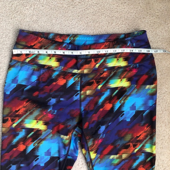 Athleta Colorburst Sonar Leggings size Large - Picture 11 of 16